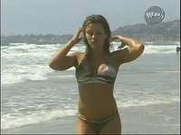 What our camera guy likes doing is walking along the beach and catch many sexy bimbos in tiny bikinis on his camera!
