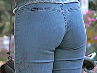 If you love big butt jeans videos as much as I do, you're gonna love my latest footage! That babe really made me rock-hard!