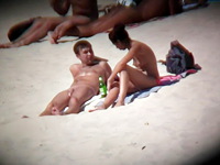 The nudist voyeur camera of our naughty hunter was hidden recording the real amateur people with their natural bodies