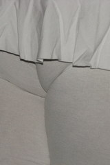 Pics of a cameltoe in white yoga pants