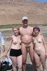 outdoor beach teen nudist show