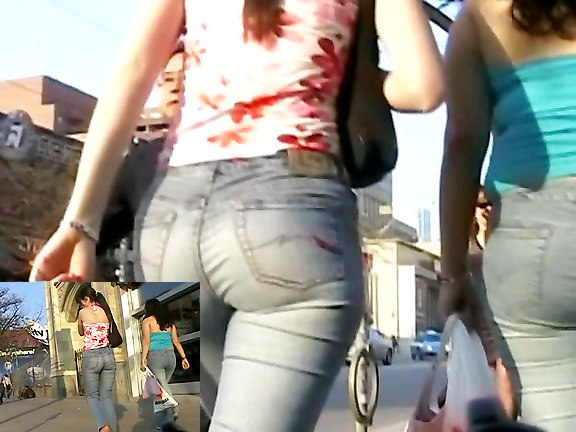 Upskirt videos of sexy and chubby women on the street