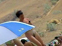 This is the video that will be of great interest for all lovers of nudist naturalists who entertain at the nude beach!