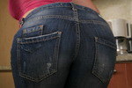 Jeans close-up